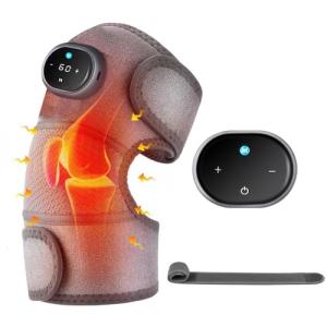 Cordless Heating Knee Massager for Pain Relief