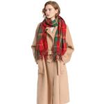 Miss Lulu Tartan Winter Wrap Scarf for Women