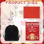 Funny Valentine’s Card and Keyring for Dog Lovers