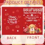 Funny Valentine’s Card and Keyring for Dog Lovers