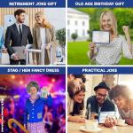 Inflatable Zimmer Frame Gag Gift for Retirees