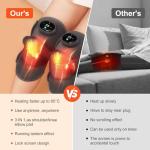 Cordless Heating Knee Massager for Pain Relief