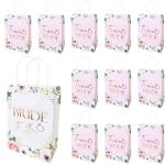 17pc Floral Team Bride Gift Bags Set