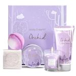 Orchid Scented Bath Gift Set for Her