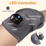 Cordless Heating Knee Massager for Pain Relief