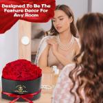 Forever Roses in Heart Box - Perfect Gift for Her