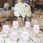 17pc Floral Team Bride Gift Bags Set