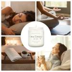 Mr. and Mrs. Handmade Lavender Wedding Candle Gift