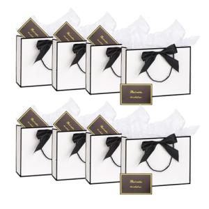 Set of 8 Medium Gift Bags with Handles