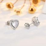 Sterling Silver Birthstone Stud Earrings for Women