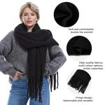 Cozy Fluffy Winter Scarf for Women