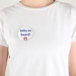 Baby On Board Badge - Fun Pregnancy Announcement
