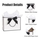 Set of 8 Medium Gift Bags with Handles