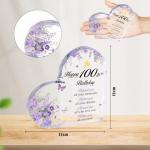 Personalized 100th Birthday Gifts for Her