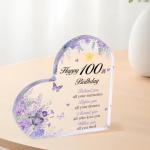 Personalized 100th Birthday Gifts for Her