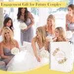 Elegant Wedding Planner Book with Pearl Cover
