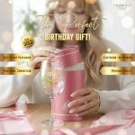 Personalized 70th Birthday Wine Glass Gift