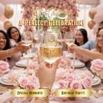 Personalized 70th Birthday Wine Glass Gift