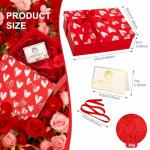 Red Heart Valentine's Gift Box with Lid