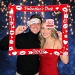 Inflatable Selfie Frame with 25 Photo Props