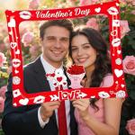 Inflatable Selfie Frame with 25 Photo Props