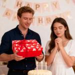 Red Heart Valentine's Gift Box with Lid