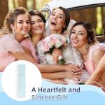 Light Blue Bridal Garters with Card and Box