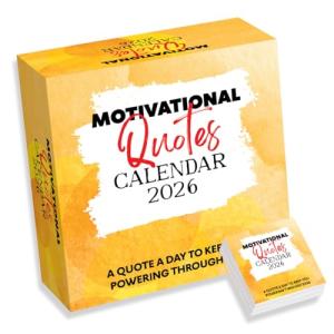 Inspirational Daily Desk Calendar for Women