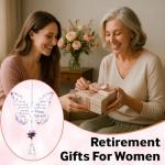 Elegant Butterfly Crystal Suncatcher for Retirement