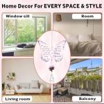 Elegant Butterfly Crystal Suncatcher for Retirement