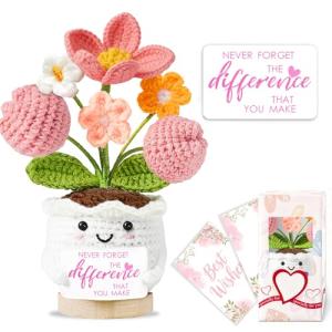 Thoughtful Crochet Flower Gift for Special Women