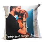 Personalized Soft Pillow Cover with Custom Photo
