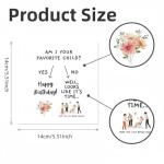 Funny Mum Birthday Card - "Am I Your Favorite Child?