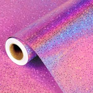 Shiny Pink Holographic Gift Wrapping Paper Roll