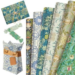 William Morris Floral Gift Wrap - 12 Sheets