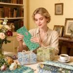 William Morris Floral Gift Wrap - 12 Sheets