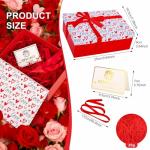 Red Heart Valentine's Gift Box with Ribbon