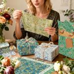 William Morris Floral Gift Wrap - 12 Sheets