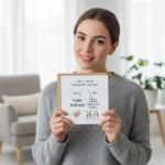 Funny Mum Birthday Card - "Am I Your Favorite Child?