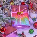 Shiny Pink Holographic Gift Wrapping Paper Roll