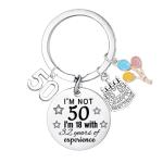 Funny Birthday Keyring Gift for All Ages