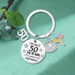 Funny Birthday Keyring Gift for All Ages