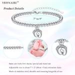 Expecting Mom Charm Bracelet Gift for Baby Shower