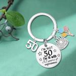 Funny Birthday Keyring Gift for All Ages