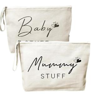 Personalized Makeup Bag for New Moms and Baby