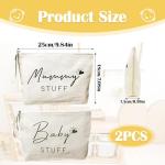Personalized Makeup Bag for New Moms and Baby