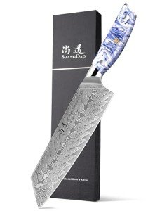 Shangdao 8" Kiritsuke Chef Knife - Damascus Steel