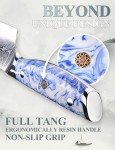 Shangdao 8" Kiritsuke Chef Knife - Damascus Steel
