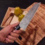 13” Handmade Damascus Japanese Chef Knife X662