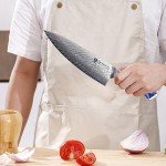 Wildmok 8-Inch Damascus Japanese Chef Knife